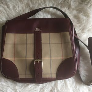 AUTHENTIC VINTAGE BURBERRY OF LONDON Tartan Purse